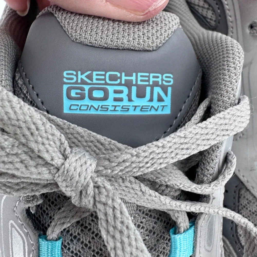 Skechers GOrun Consistent Womens Size 10‎ Gray Running Shoes Sneakers